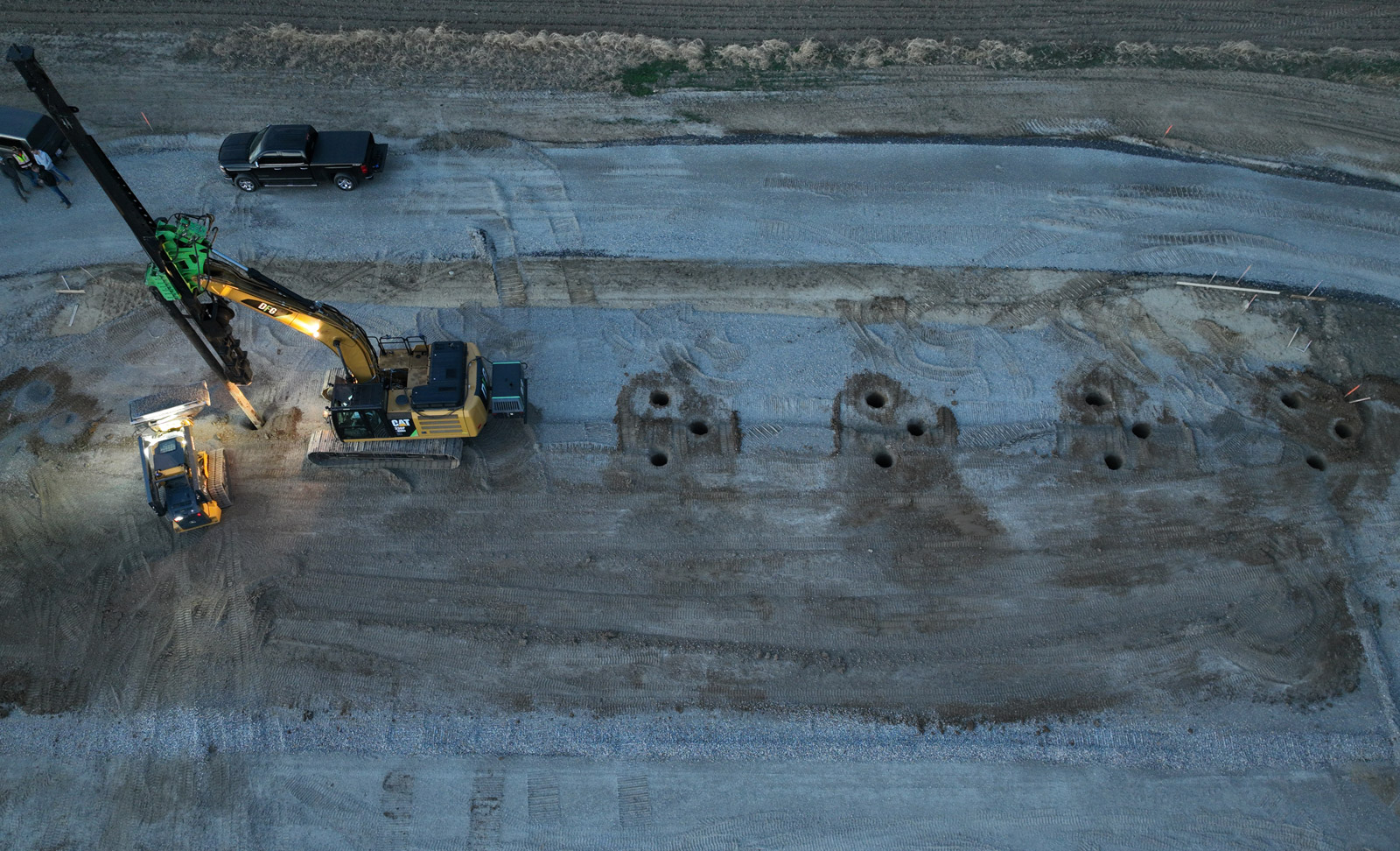 Almco Steel project site
